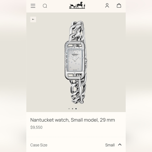 hermes diamond watch - Picture 16 of 16